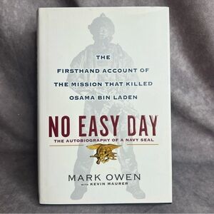 No Easy Day by Mark Owen HC DJ First Edition First Printing 2012